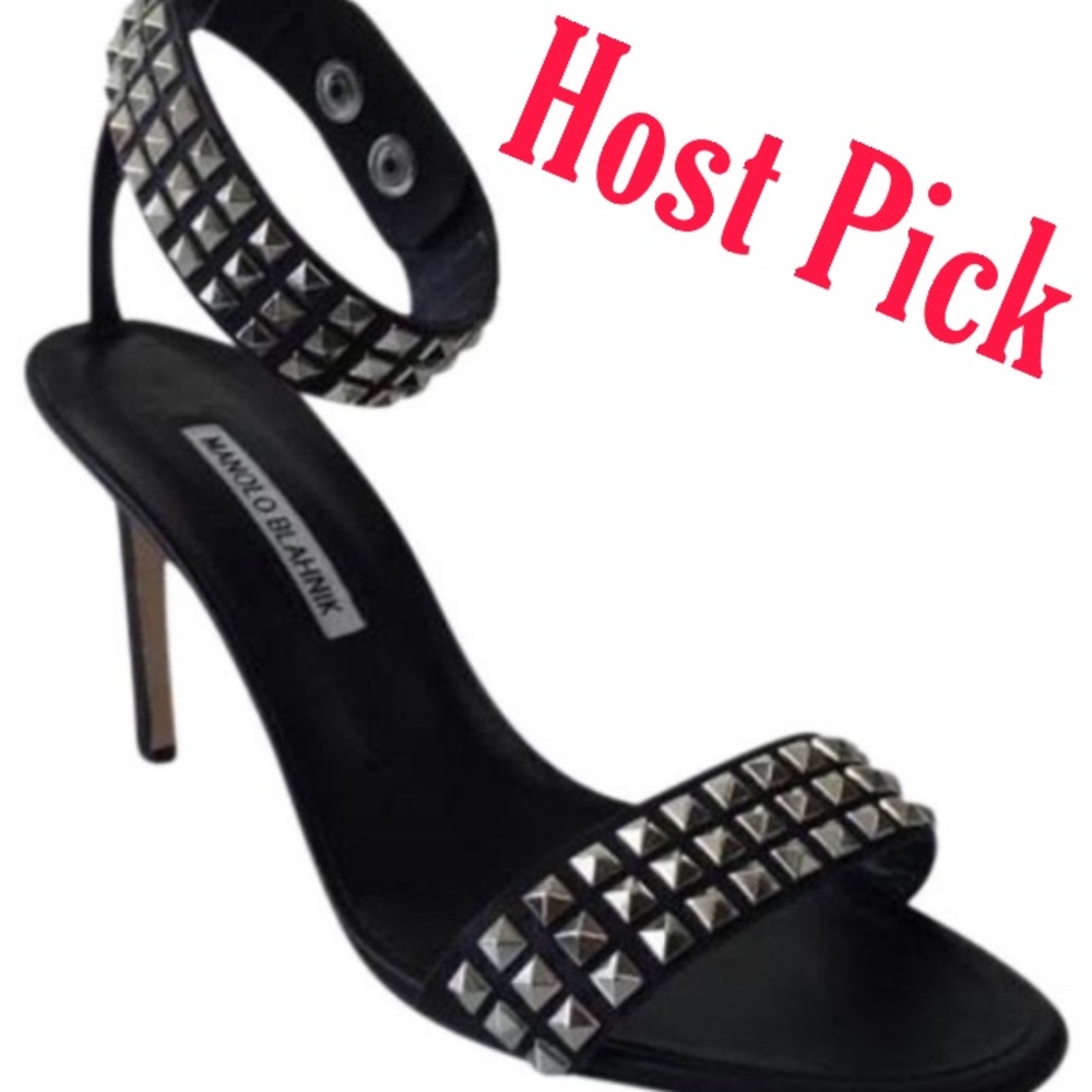 Authentic Manolo Blanhik Rocco Stilettos - 8.5